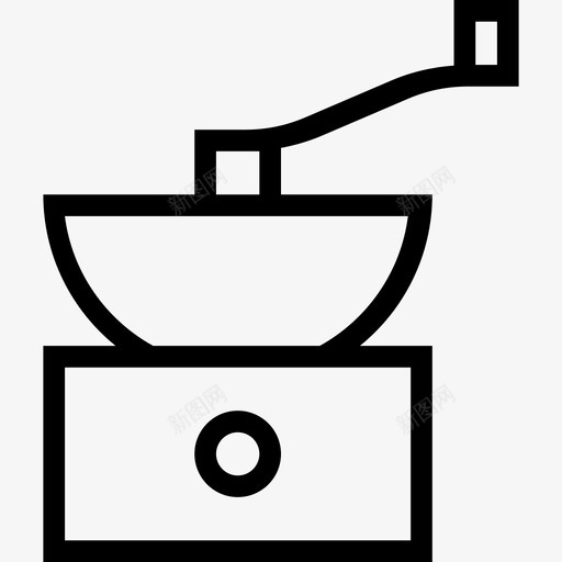 咖啡研磨机厨房和食品3其他图标svg_新图网 https://ixintu.com 其他 厨房和食品3 咖啡研磨机