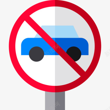 禁止停车3号停车场公寓图标图标