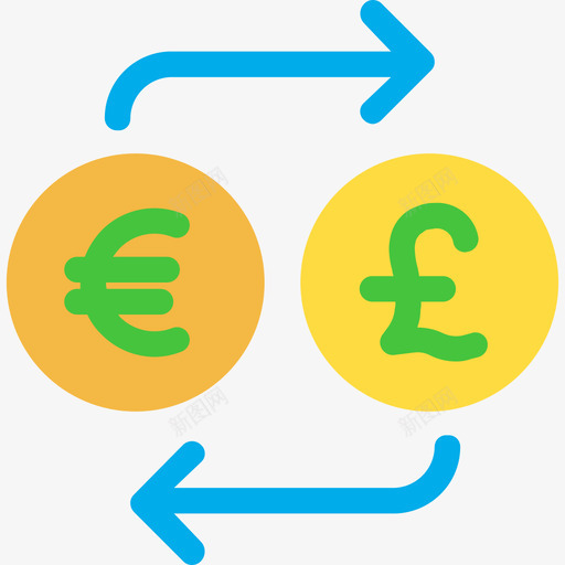 外汇银行和金融16持平图标svg_新图网 https://ixintu.com 外汇 持平 银行和金融16