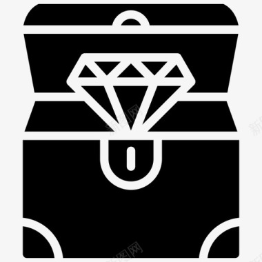 宝藏冒险钻石图标图标