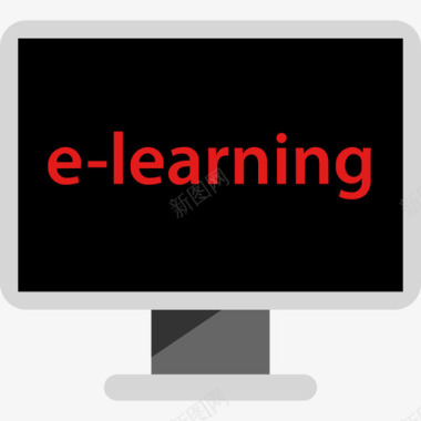 ELearningeducation30边界颜色图标图标