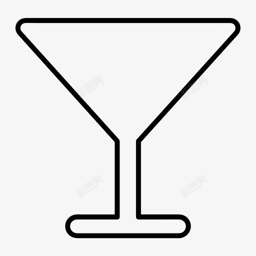 酒吧玻璃杯酒精饮料图标svg_新图网 https://ixintu.com 基本图标所有尺寸 派对 酒吧玻璃杯 酒精 饮料 马提尼