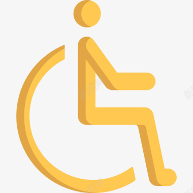 轮椅医院33号公寓图标图标