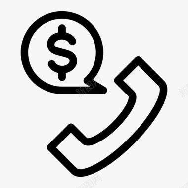 电话购买电话客户服务图标图标