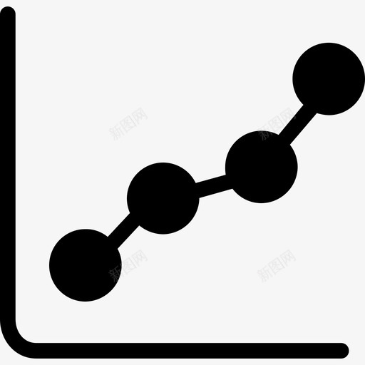 折线图广告9实线图标svg_新图网 https://ixintu.com 实线 广告9 折线图