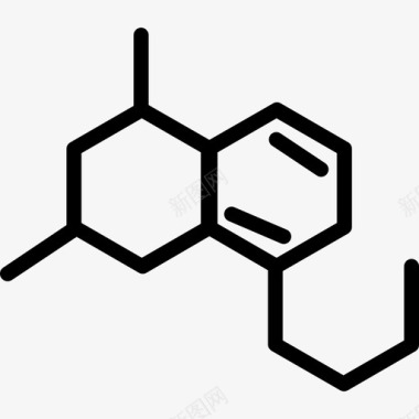 细胞科学32线性图标图标