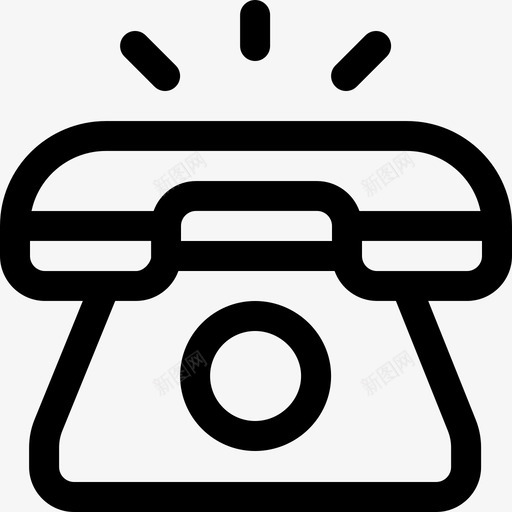 电话技术支持9线路图标svg_新图网 https://ixintu.com 技术支持9 电话 线路