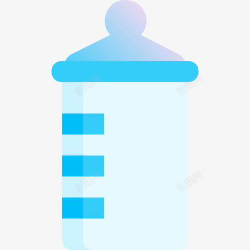 婴儿奶瓶怀孕3蓝色图标svg_新图网 https://ixintu.com 婴儿奶瓶 怀孕3 蓝色