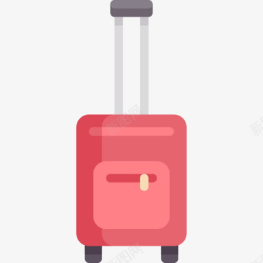 行李箱新年分辨率2扁平图标图标