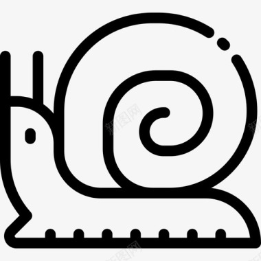 蜗牛动物31直系图标图标