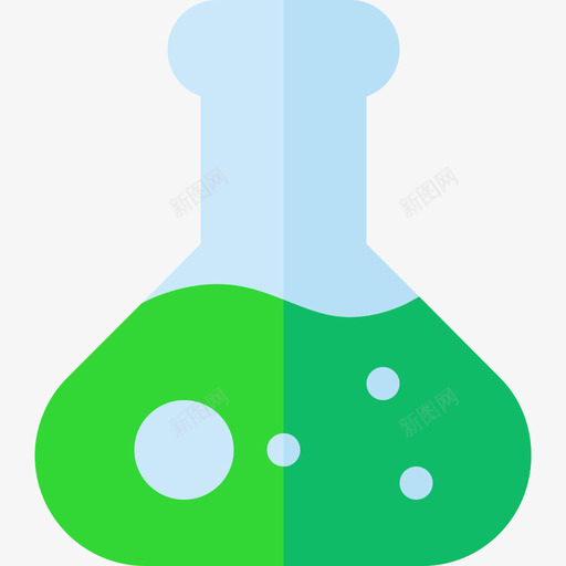 化学16平烧瓶图标svg_新图网 https://ixintu.com 化学16平烧瓶