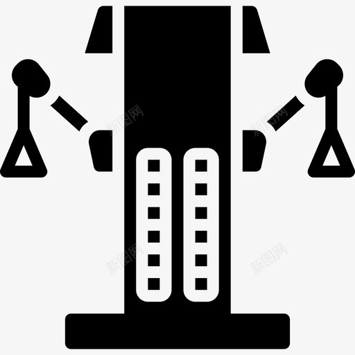 机器健身器材17填充图标svg_新图网 https://ixintu.com 健身器材17 填充 机器