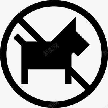 禁止携带宠物禁止信号2已满图标图标