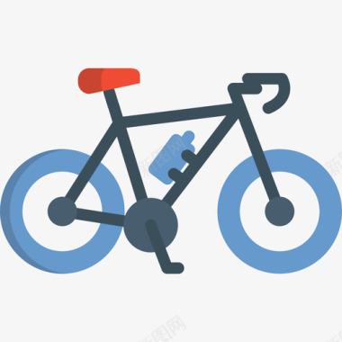 自行车健身房4平板图标图标