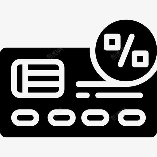 信用卡购物61实心图标svg_新图网 https://ixintu.com 信用卡 实心 购物61