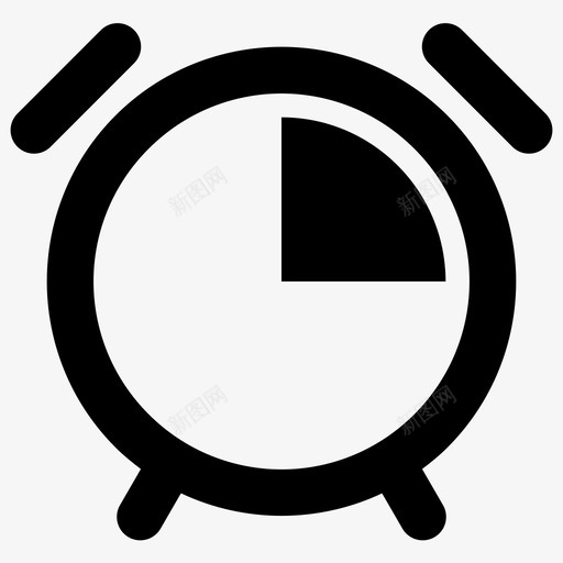 分钟闹钟时钟小时图标svg_新图网 https://ixintu.com 分钟闹钟 小时 日期和时间 时钟 时间 计时器