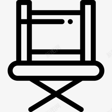 椅子烧烤派对5直系图标图标