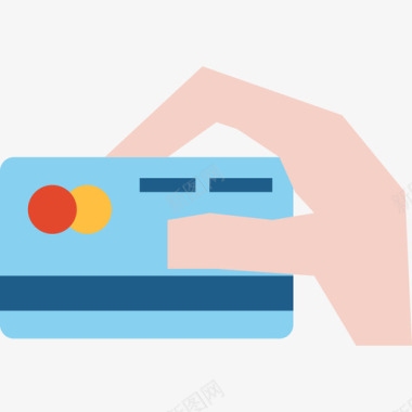 信用卡财务7持平图标图标