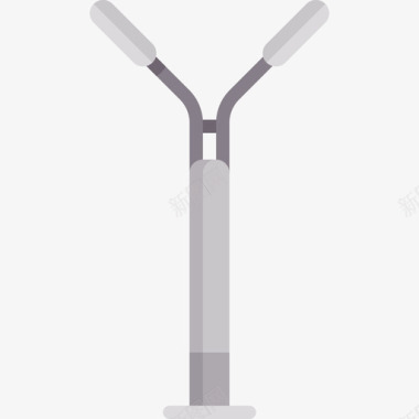 灯柱电工工具和元件2扁平图标图标
