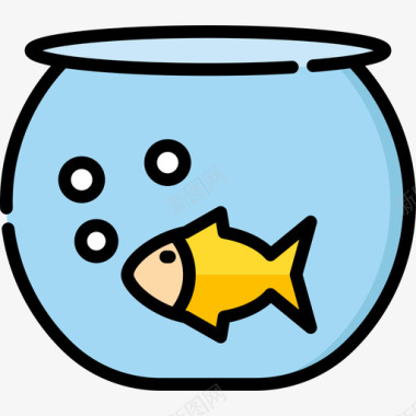 鱼缸兽医2线颜色图标图标