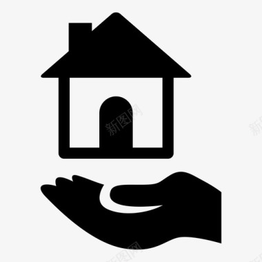 房屋按揭房屋贷款图标图标