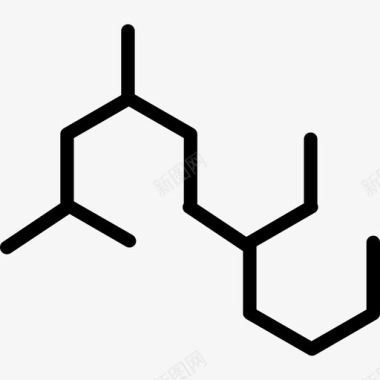 细胞科学32线性图标图标