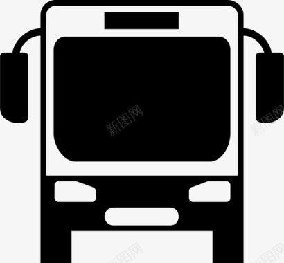 公共汽车陆运客运图标图标