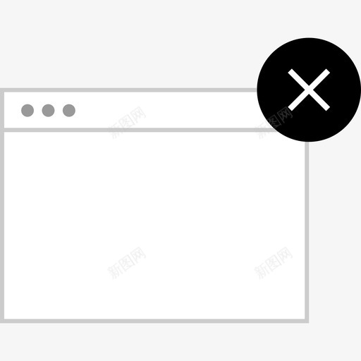 浏览器网页25平面图标svg_新图网 https://ixintu.com 平面 浏览器 网页设计25