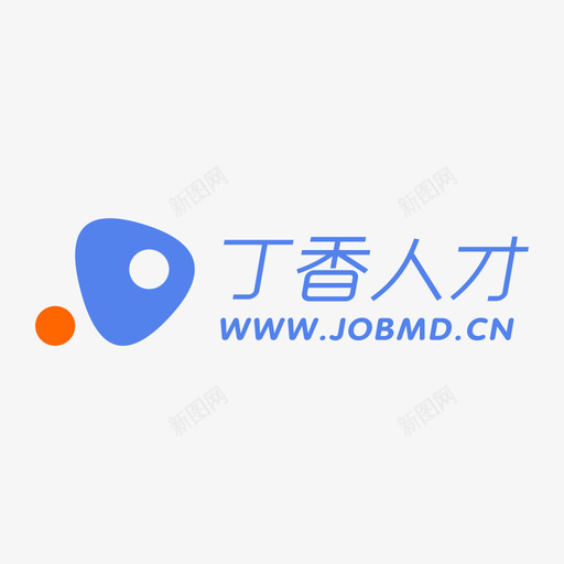 丁香人才logosvg_新图网 https://ixintu.com 丁香人才logo 丁香人才web主站字体图标