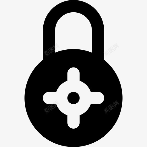 挂锁必需品13填充图标svg_新图网 https://ixintu.com 填充 必需品13 挂锁