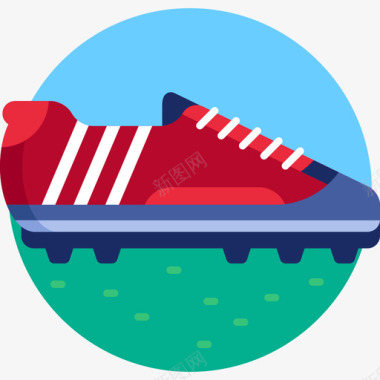 足球鞋足球6平底鞋图标图标