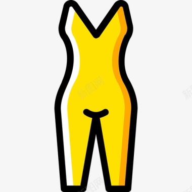 睡衣女装3黄色图标图标