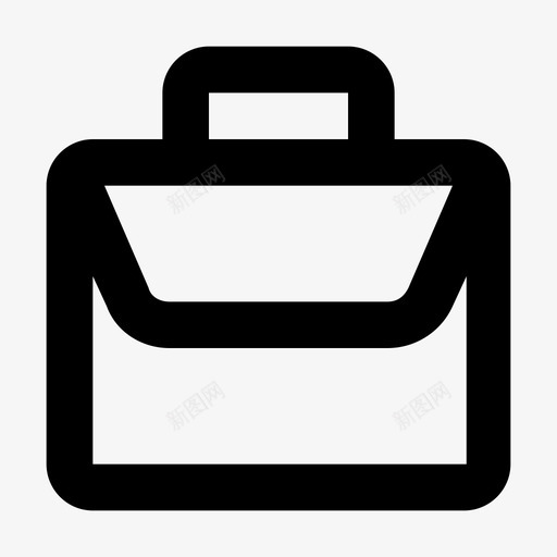 行李箱商务办公室图标svg_新图网 https://ixintu.com 业务报告 分析和信息图表第2部分 办公室 商务 工作 行李箱