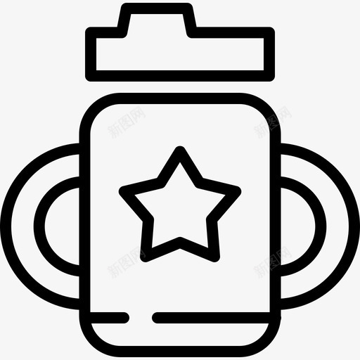 喂食器婴儿53线性图标svg_新图网 https://ixintu.com 喂食器 婴儿53 线性