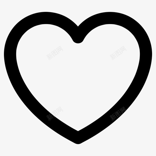 心脏健康生活图标svg_新图网 https://ixintu.com 健康 喜欢 心脏 所有尺寸的基本图标 爱 生活