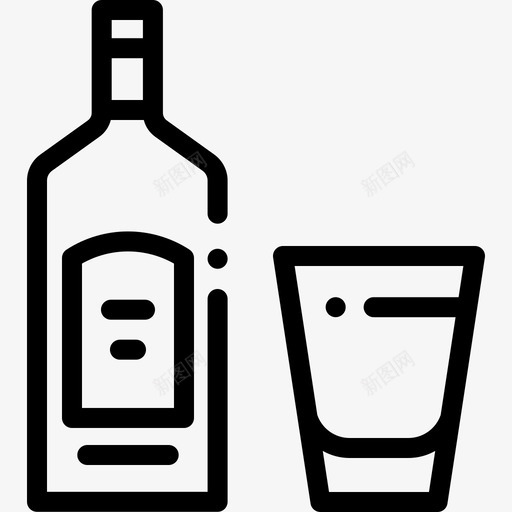龙舌兰酒酒吧15直饮图标svg_新图网 https://ixintu.com 直饮 酒吧15 龙舌兰酒