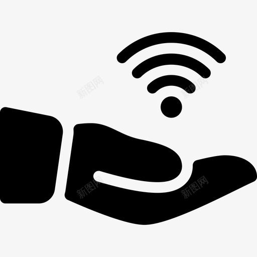 Wifi网络共享2填充图标svg_新图网 https://ixintu.com Wifi 填充 网络共享2
