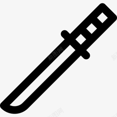 日本武士刀7直系图标图标