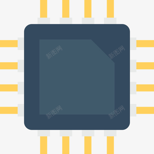 微芯片科学技术4平板图标svg_新图网 https://ixintu.com 平板 微芯片 科学技术4