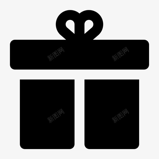 圣诞礼物盒子圣诞节图标svg_新图网 https://ixintu.com 圣诞实心卷1 圣诞礼物 圣诞节 盒子