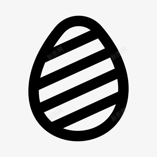 复活节鸡蛋活动图标svg_新图网 https://ixintu.com 复活节 复活节图标 活动 煎蛋 蛋黄 鸡蛋