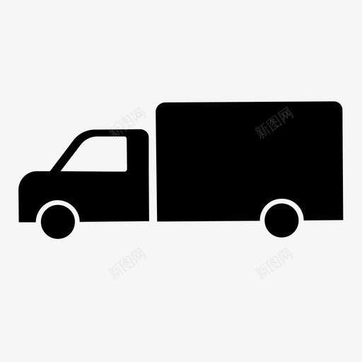 卡车重型货车汽车图标svg_新图网 https://ixintu.com 卡车 汽车 重型货车