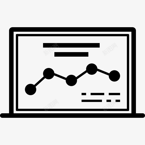 演示文稿业务图信息图图标svg_新图网 https://ixintu.com 业务图 信息图 演示文稿 笔记本电脑 笔记本电脑上的演示文稿