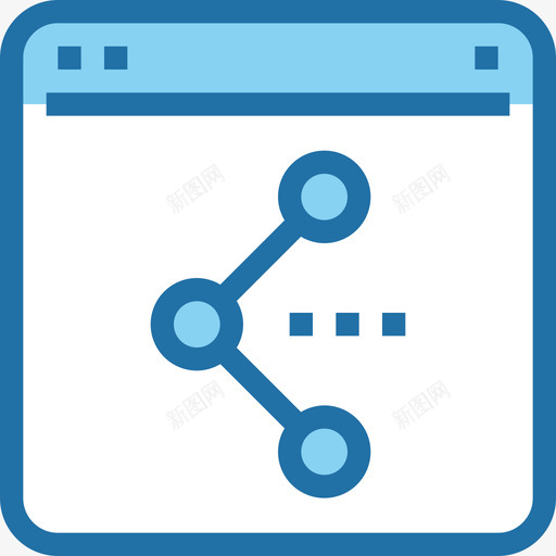浏览器浏览器和界面2蓝色图标svg_新图网 https://ixintu.com 浏览器 浏览器和界面2 蓝色