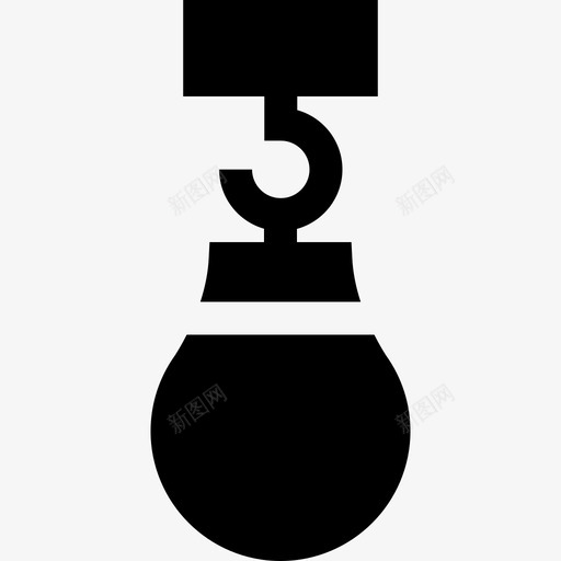 冲孔袋健身器材9填充图标svg_新图网 https://ixintu.com 健身器材9 冲孔袋 填充