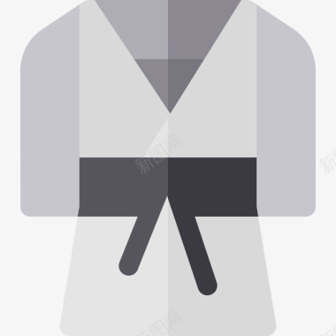 柔道武术4平手图标图标