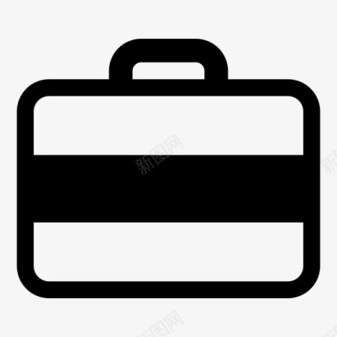 旅行箱公文包旅行包图标图标