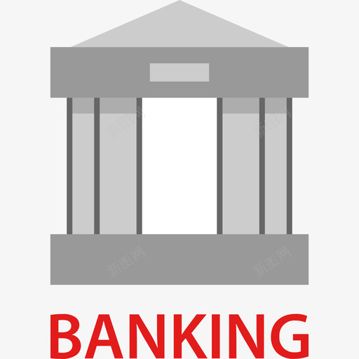 银行商业和创业公司3持平图标svg_新图网 https://ixintu.com 商业和创业公司3 持平 银行