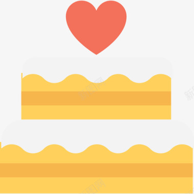 婚礼当天爱情和婚礼3平淡图标图标