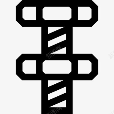 螺纹工程11线性图标图标